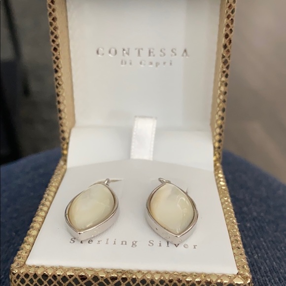 Sterling silver earrings - Picture 4 of 4